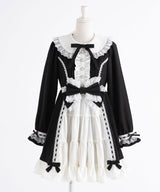 プリンセスティアードはしごレースフリルワンピース