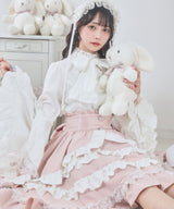フリルたっぷりリボンスカート