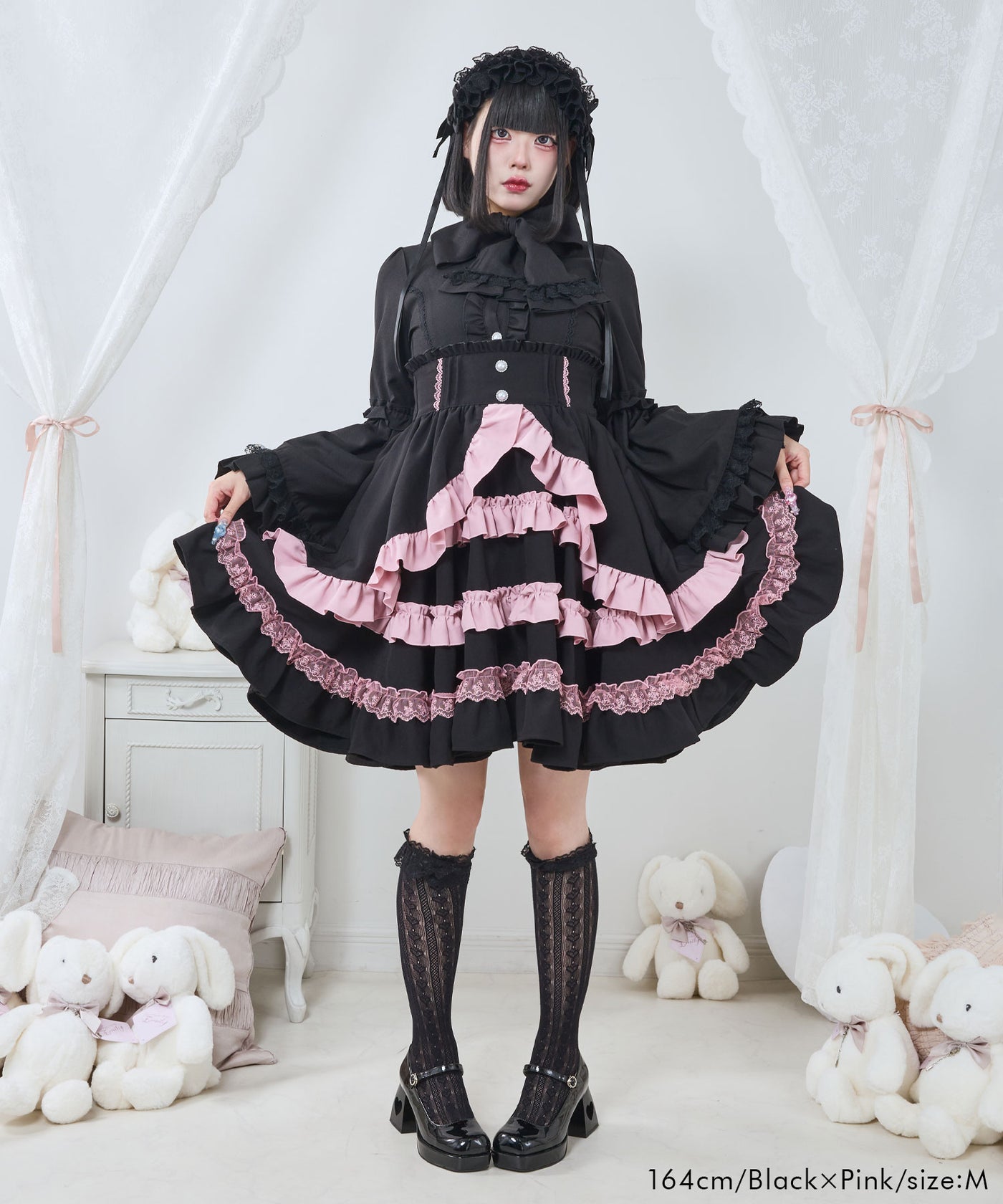 フリルたっぷりリボンスカート – レディースファッション通販の夢展望