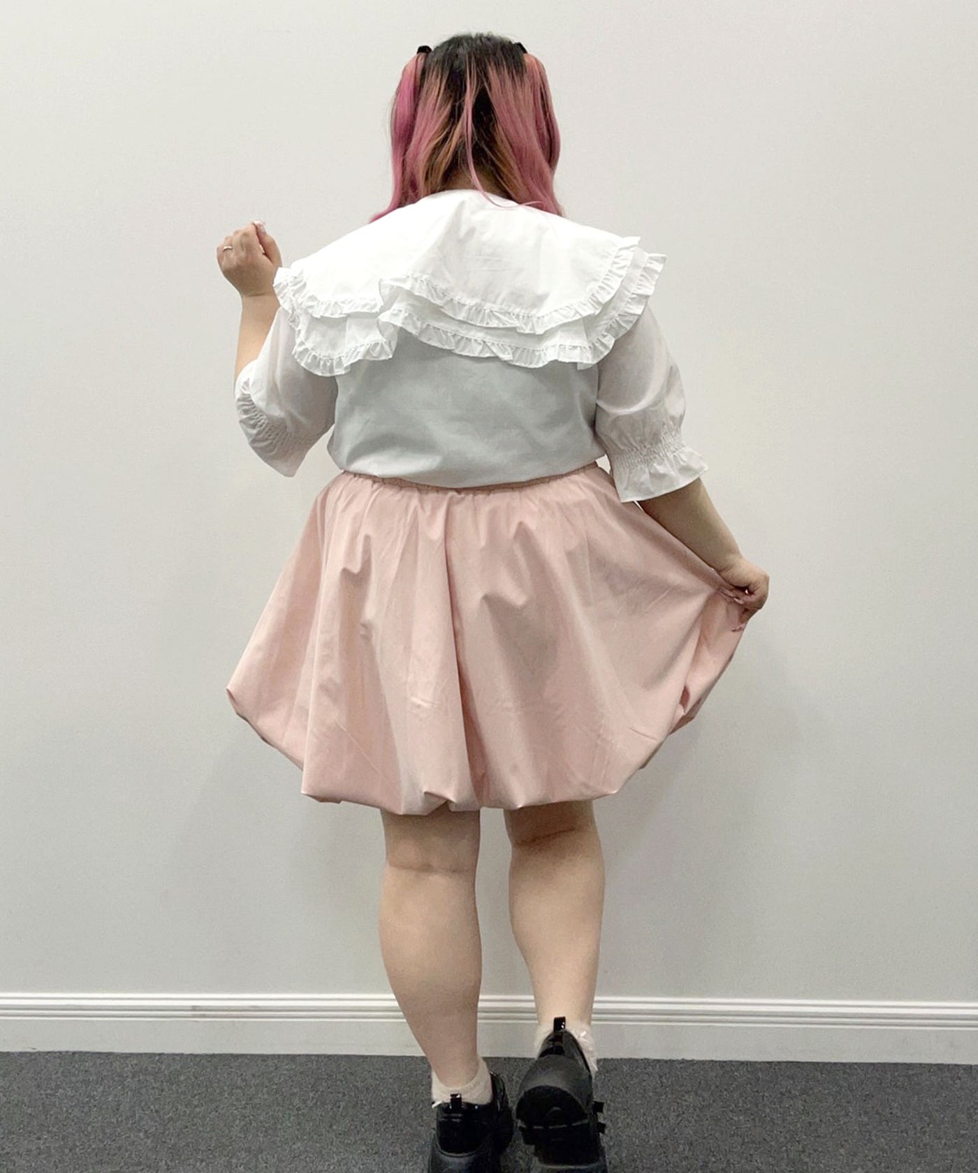 Rose メニーリボンバルーンミニスカート 5L 4L~6L】メニーリボンバルーンミニスカート – レディース