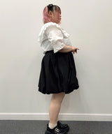 【4L~6L】メニーリボンバルーンミニスカート
