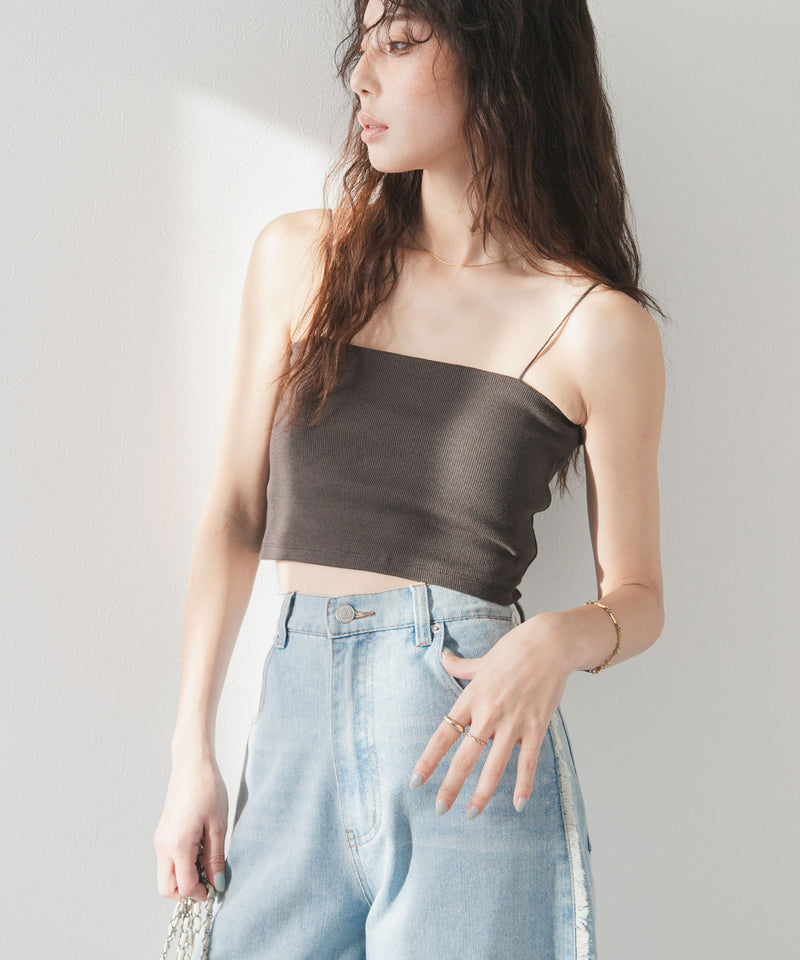 カップ付きベアトップ