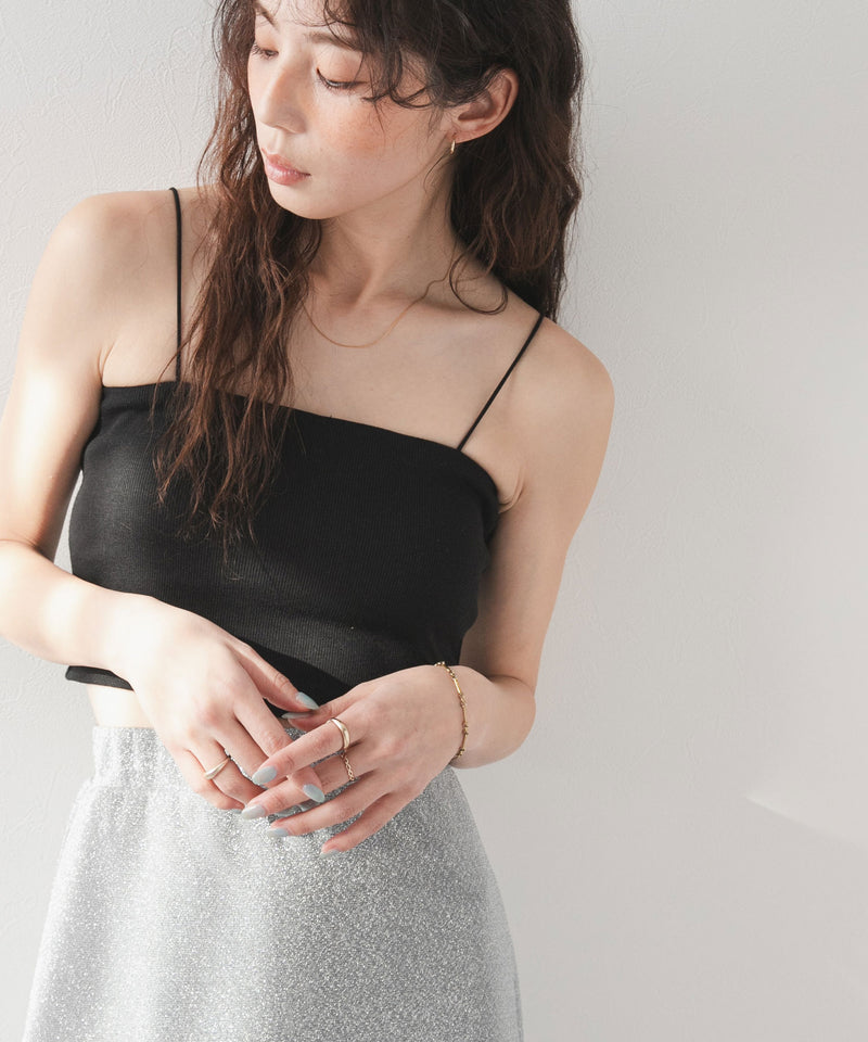 カップ付きベアトップ