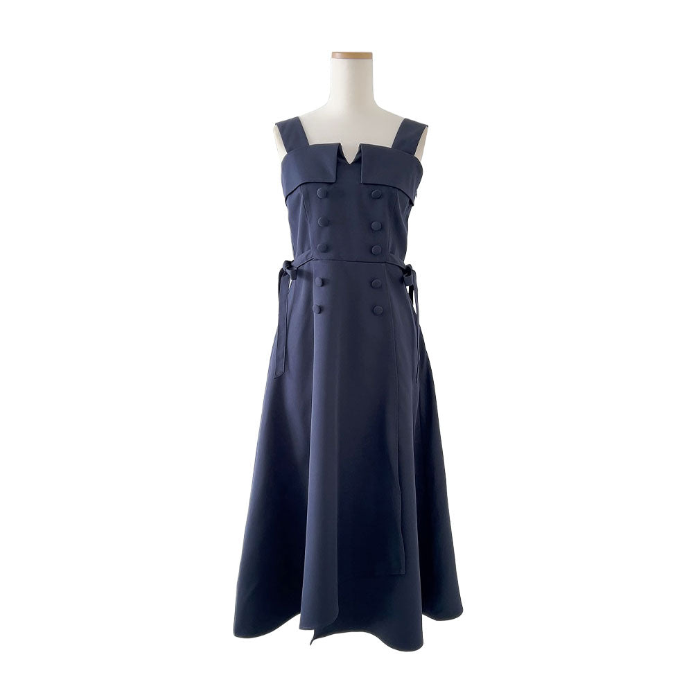 【とっち様】338 セットアップ　172 シフォンジャンスカ　195　ワンピース トレンチ風ジャンスカワンピース【大きいサイズ有り】 – レディース