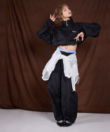 【最上もが着用】カーブレイヤードナイロンパンツ