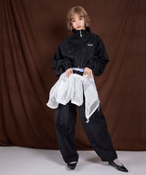 【最上もが着用】カーブレイヤードナイロンパンツ