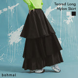 【新春セール】【最上もが着用】ティアードロングナイロンスカート【OSN】