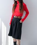 タックツイルハーフパンツ