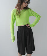 タックツイルハーフパンツ