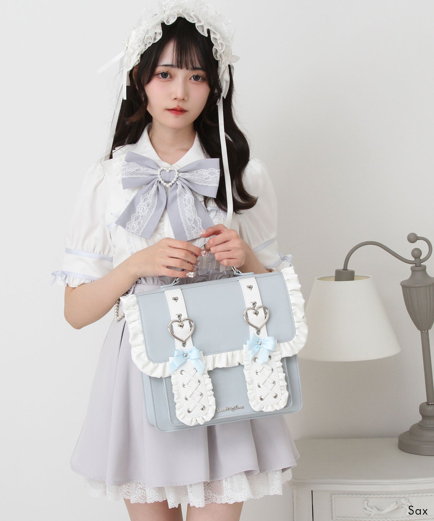 ときめきハートうさ耳フリルショルダー痛バッグ – レディース