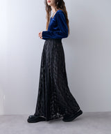 【最上もが着用】レースロングスカート