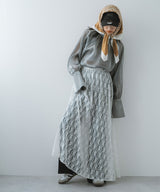 【最上もが着用】レースロングスカート