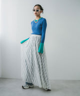 【最上もが着用】レースロングスカート