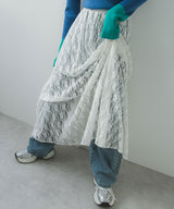 【最上もが着用】レースロングスカート