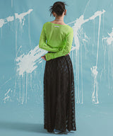 【最上もが着用】レースロングスカート