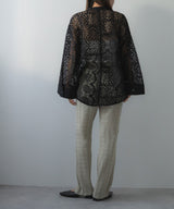 ラップスカートセットジャガードワッフルパンツ