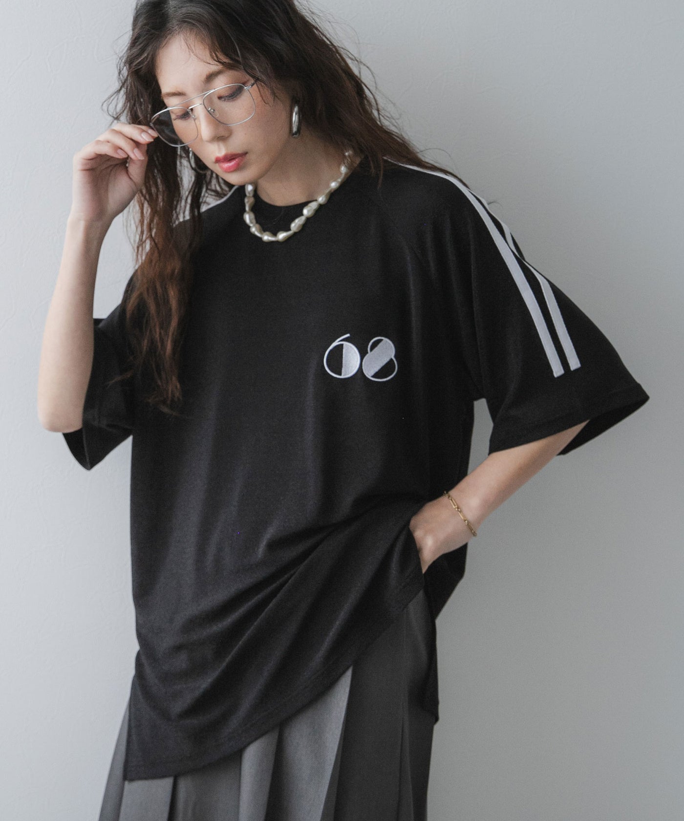 ユニフォームラメTシャツ – レディースファッション通販の夢展望【公式】