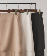 ハイウエストフレアラップスカート【セットアップ可】