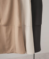 ハイウエストフレアラップスカート【セットアップ可】