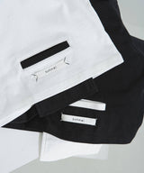 【メール便】クロップドバイカラーポケットTシャツ