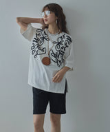コードラインオーバーサイズTシャツ