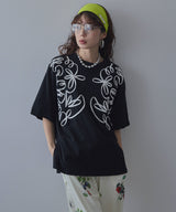 コードラインオーバーサイズTシャツ