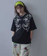 コードラインオーバーサイズTシャツ