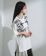 コードラインオーバーサイズTシャツ