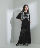 コードラインオーバーサイズTシャツ