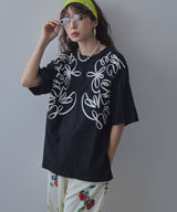 コードラインオーバーサイズTシャツ