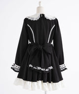 プリンセスティアードはしごレースフリルワンピース