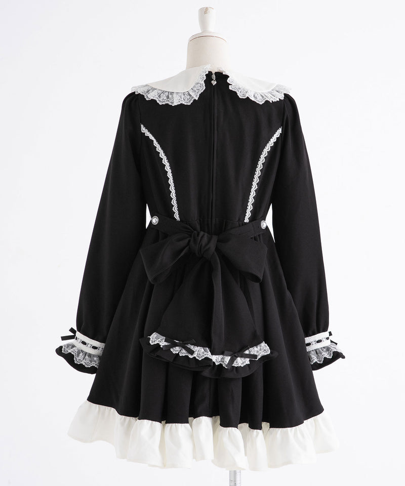 プリンセスティアードはしごレースフリルワンピース