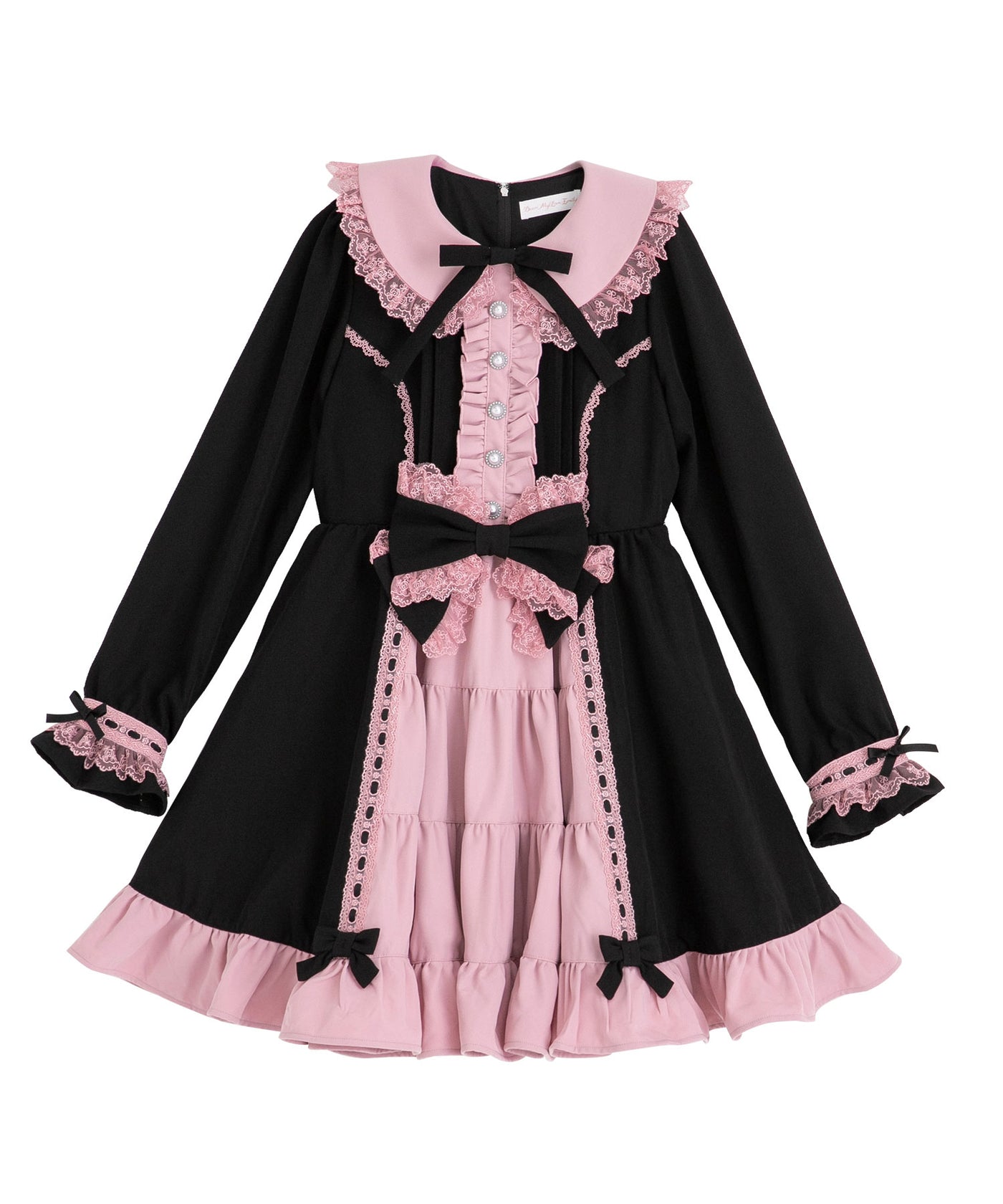 プリンセスティアードはしごレースフリルワンピース – レディース