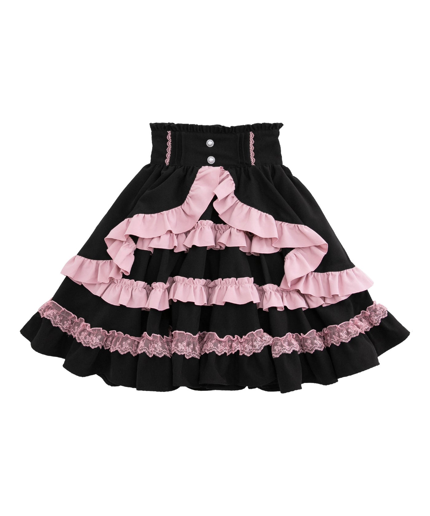 新春セール】フリルたっぷりリボンスカート – レディースファッション