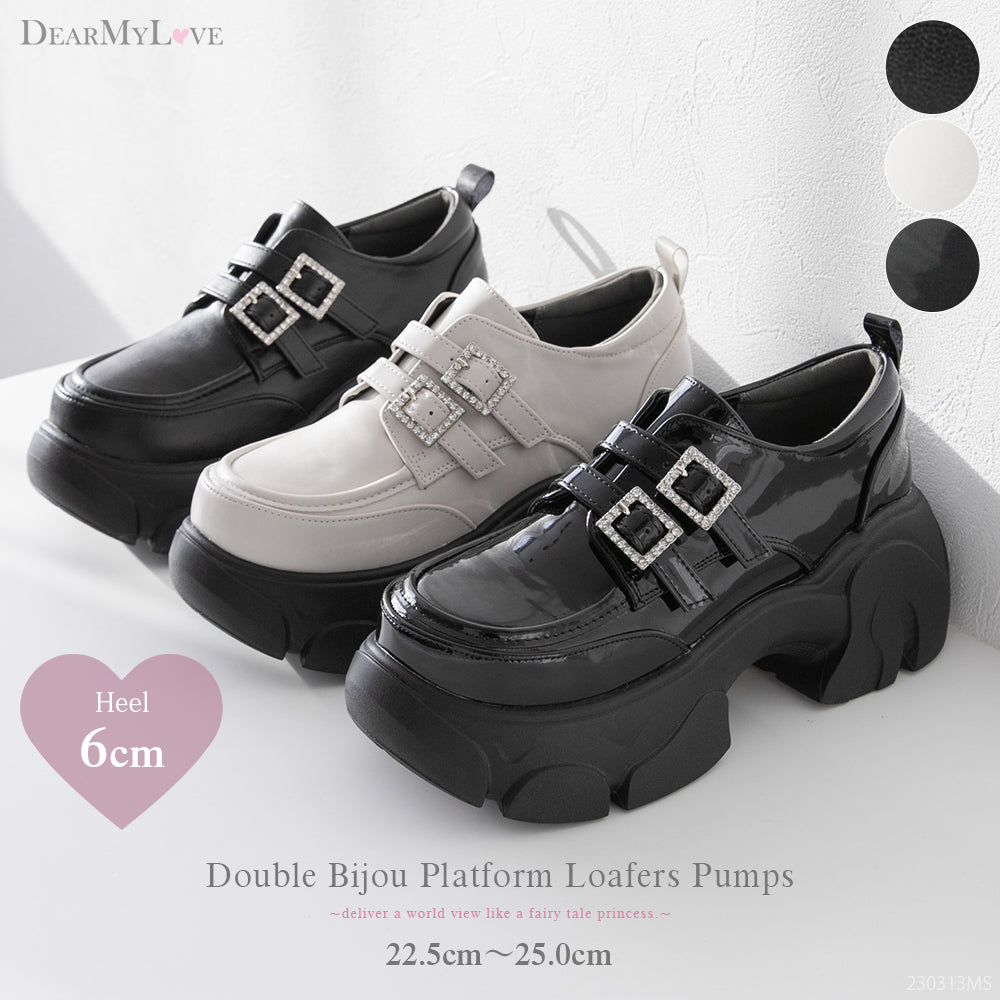 【新品・未使用】DearMyLoveディアマイラブ厚底ローファー・地雷系/夢店舗 Amazon | [ディアマイラブ] ローファー 地雷系 量産型 靴
