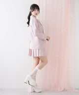 【新春セール】ジャケット&プリーツミニスカパンセットアップ