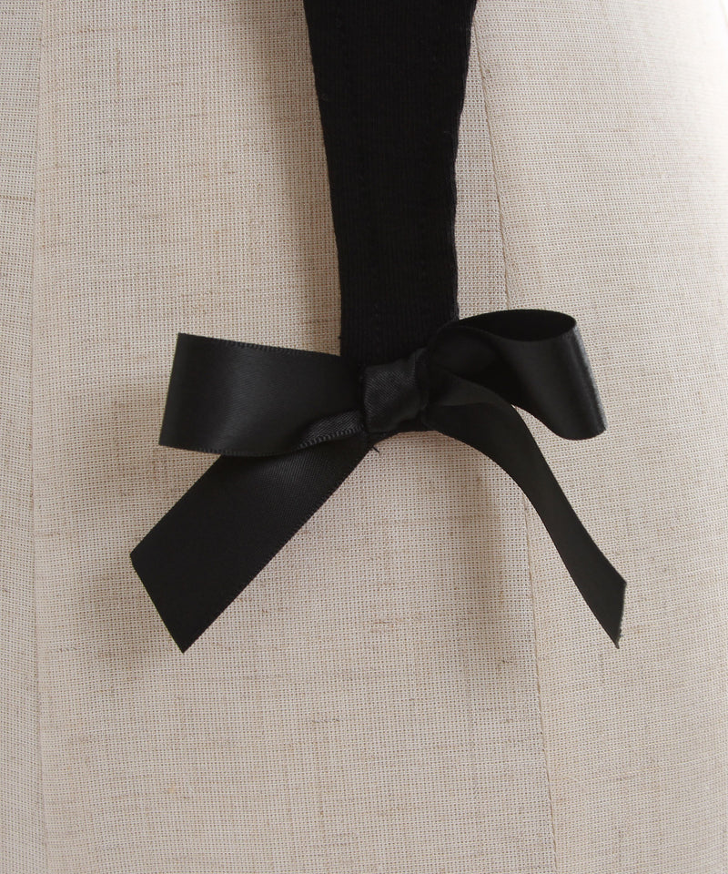 メイド風バスト盛り半袖カットソー【大きいサイズ有】