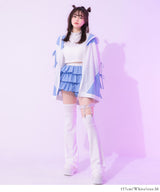 【メール便】選べるタイプハイネッククロップド丈長袖カットソートップス【大きいサイズ有】