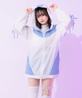 【メール便】選べるタイプハイネッククロップド丈長袖カットソートップス【大きいサイズ有】