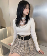 リボンデザインパット入りキャミトップス