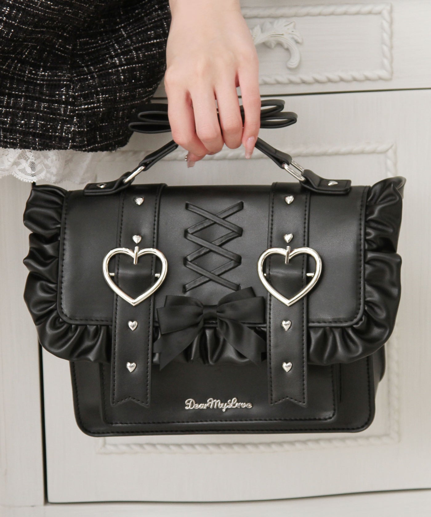 DearMyLove ショルダーストラップ スマホショルダー 夢展望 リボン DearMyLove ショルダーストラップ スマホショルダー 夢展望 リボン