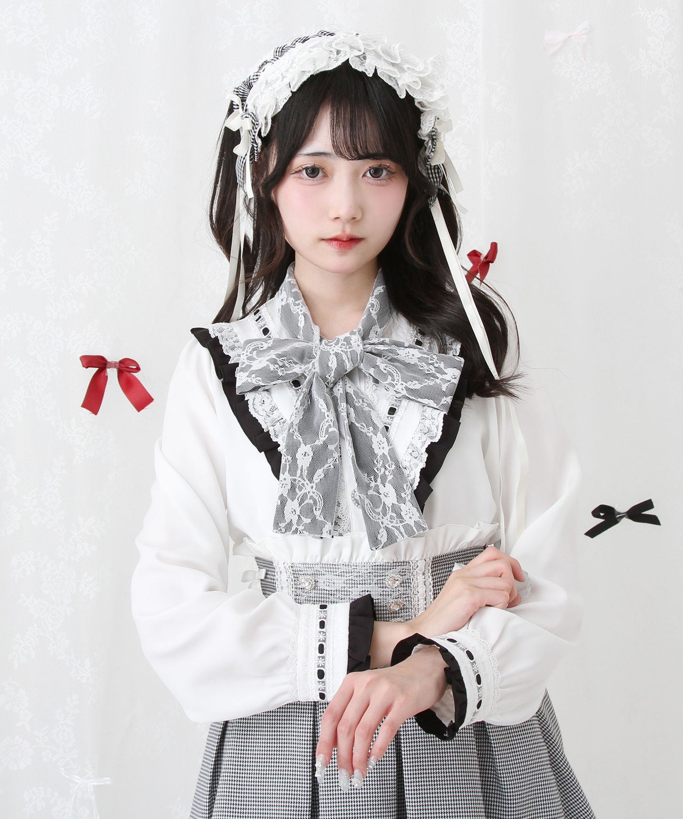 極美品✨トゥービーシック　シアーブラウス　ボウタイ　フリル　大きいサイズ 46 535470-25_1400x.jpg?v=1744010073
