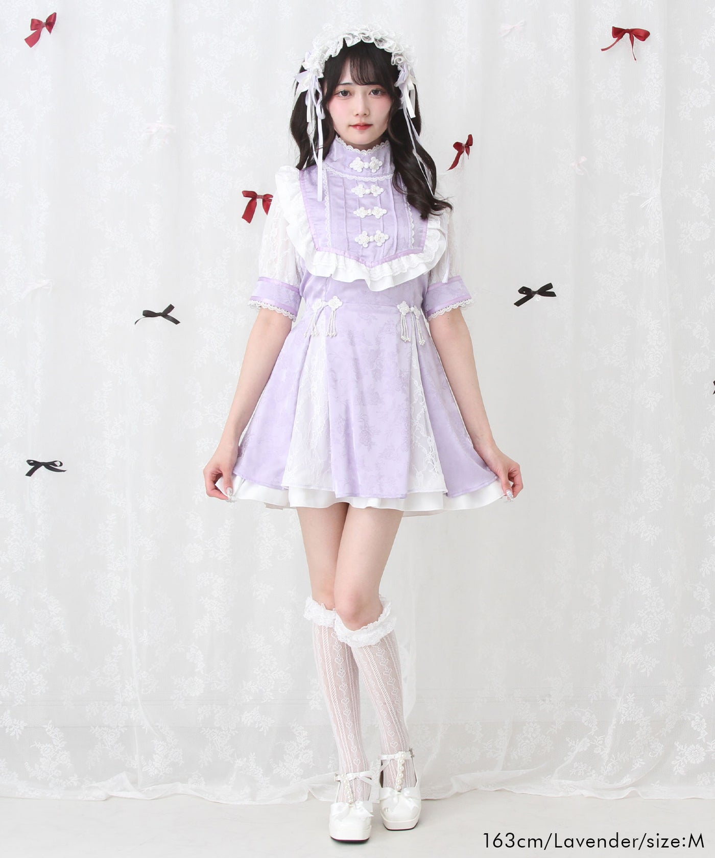 ワンピース ハイネック チャイナ風ワンピース ジャガード タイト ワンピース タイトドレス レディース タイトワンピ フラワー