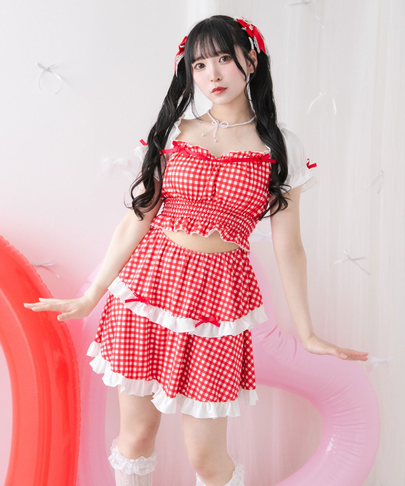 6wayフリルリボン水着 – レディースファッション通販の夢展望【公式】