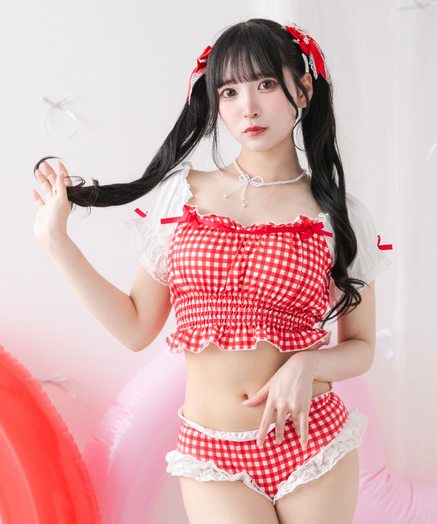 6wayフリルリボン水着 – レディースファッション通販の夢展望