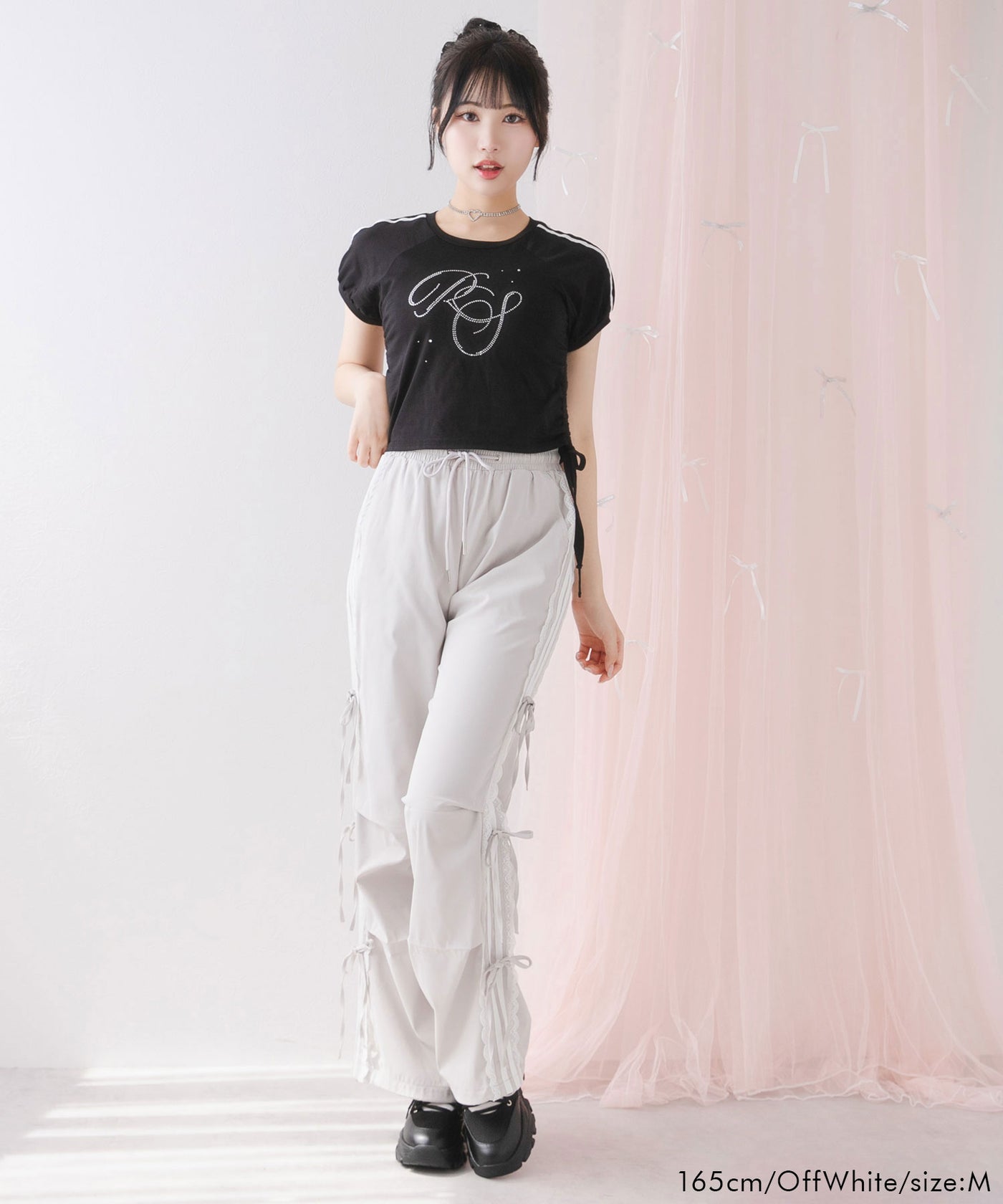 POPPY レースカーゴパンツ POPPY レースカーゴパンツ