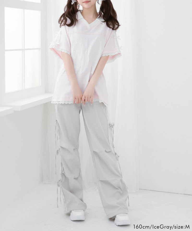 サイドレースラインカーゴパンツ