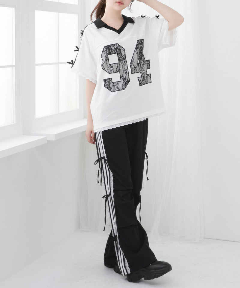 サイドレースラインカーゴパンツ