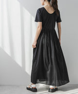 【7/10 10:59まで限定価格】前後2wayドッキングロングワンピース