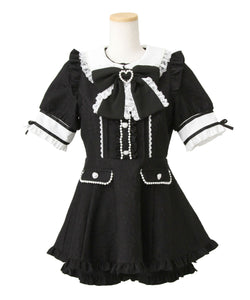 ハートレースパールビジューセットアップ